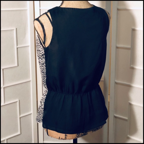 Ann Taylor LOFT Sleeveless Cheetah Print Shell - Picture 4 of 6